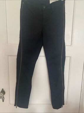 rag & bone zipper side skinny jeans
